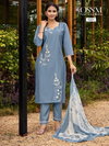 Noor By Ossm Viscos Vetican Silk Kurti With Bottom Dupatta Wholesale Shop In Surat
